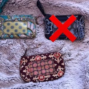 Vera Bradley Zip ID cases🌸